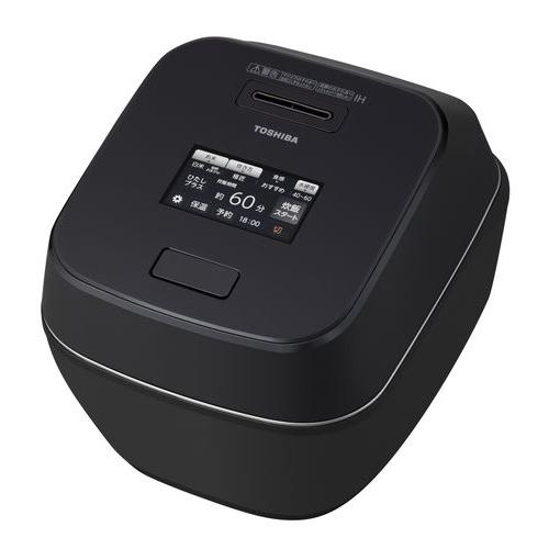 【長期保証付】東芝(TOSHIBA) RC-10ZWW-K グランブラック 炎匠炊き 真空圧力IH炊飯器 5.5合