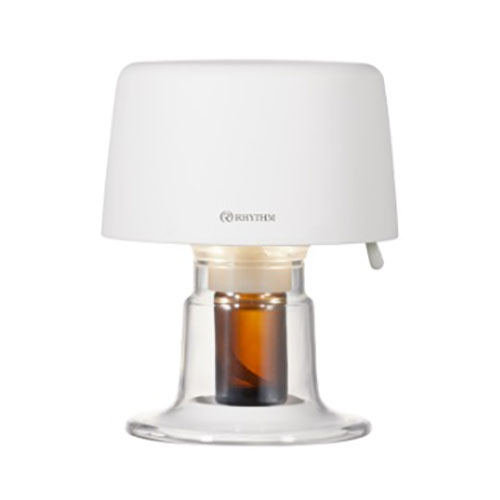 RHYTHM 9YYA28RH03(ホワイト) AROMAFUN hour 1時間に1度香るアロマディフューザーの通販は 5,780円