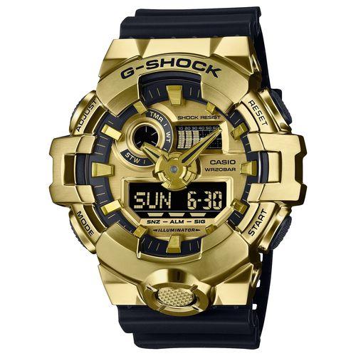 CASIO(カシオ) GM-700G-9AJF G-SHOCK ANALOG-DIGITAL 20気圧防水 ステンレスベゼル腕時計 国内正規品の通販は 23,306円