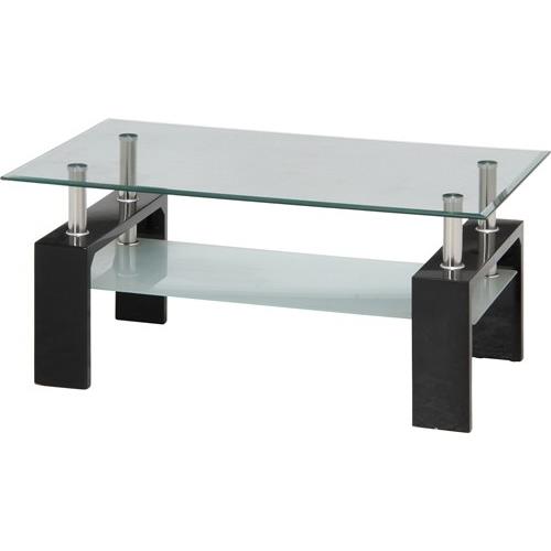 不二貿易 【組立品】 センターテーブル フォーカス ブラック