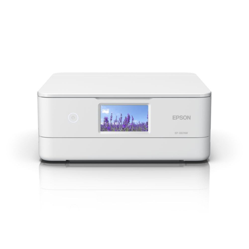 【長期保証付】エプソン(EPSON) Colorio カラリオ EP-887AW ホワイト A4カラーインクジェット複合機 4.3型ワイドタッチパネル