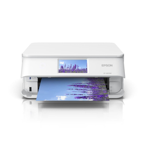 【長期保証付】エプソン(EPSON) Colorio カラリオ EP-887AW ホワイト A4カラーインクジェット複合機 4.3型ワイドタッチパネル_6