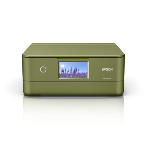 【長期保証付】エプソン(EPSON) Colorio カラリオ EP-887AP ピスタチオG A4カラーインクジェット複合機 4.3型ワイドタッチパネル