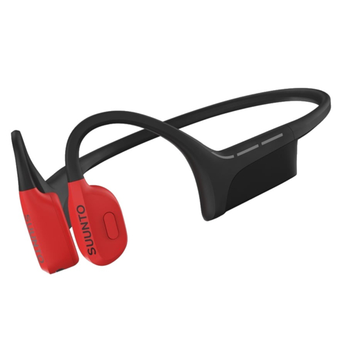 【長期保証付】SUUNTO(スント) SUUNTO WING レッド 骨伝導イヤホン IP67防水 ジェスチャー操作 SS050944000