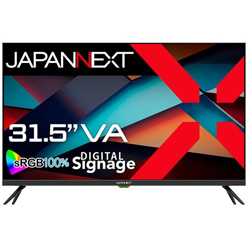 ジャパンネクスト(JAPANNEXT) JN-SV322HD 31.5型 FWXGA簡易サイネージモニターの通販は 23,980円