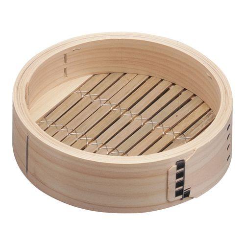 遠藤商事 桧 ひのき 中華セイロ 身 21cm(蓋は別売です)