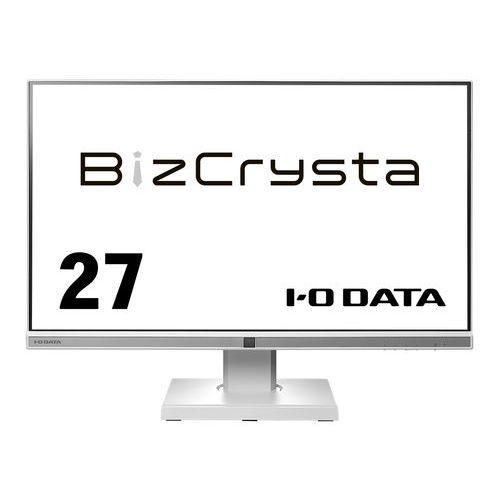 IODATA(アイ・オー・データ) LCD-BCQ271DW-F BizCrysta 27型 WQHDディスプレイ ホワイト 人感センサー搭載の通販は