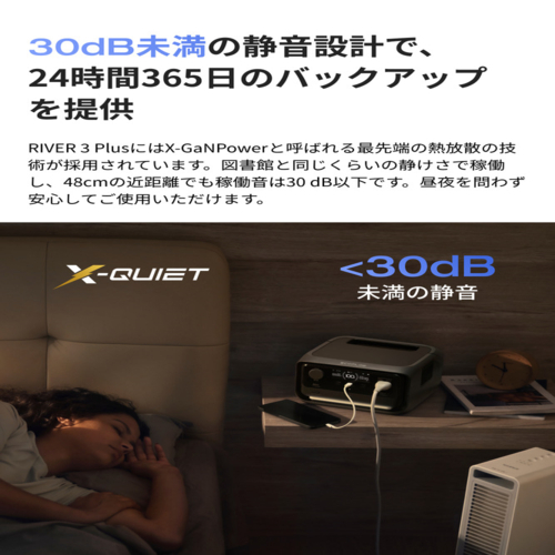 エコフロー(EcoFlow) EcoFlow RIVER 3 Max Plus 870 容量858Wh EFRIVER3MAXPLUS-JP-CBOX ポータブル電源