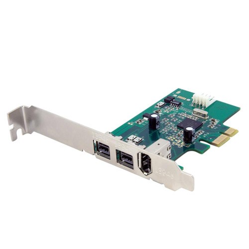 StarTech(スターテック) PEX1394B3 FireWire400 x1/800 x2増設PCIeカードの通販は