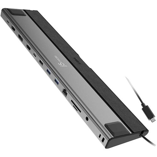 j5create(ジェイファイブ クリエイト) JCD554 スペースグレイ 12in1ドッキングステーション