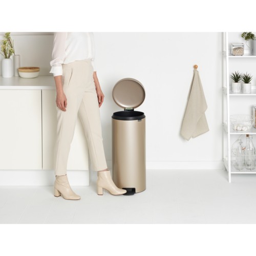 ブラバンシア(brabantia) ペダル式ゴミ箱 ダストボックス ペダルビン 30L シャンパンの通販は