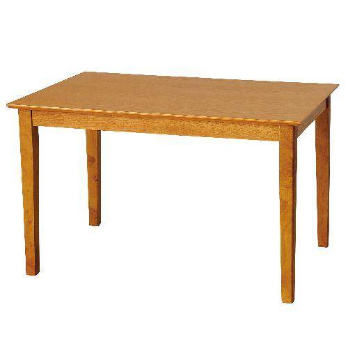 クロシオ 【一部組立】4127 ダイニングテーブルマーチ115 ライトブラウンの通販は