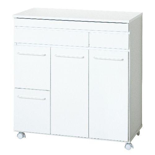 クロシオ 【一部組立】23734 スライド棚付きダストボックス4D ホワイト 23,263円