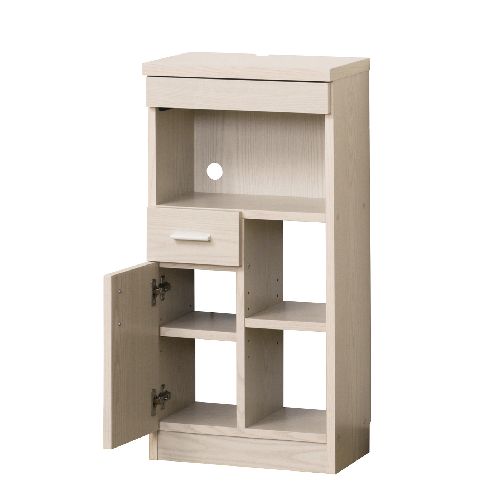 クロシオ 【完成品】27140 NEWルーター収納40 白木目の通販は