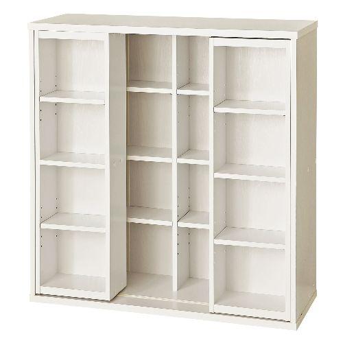 クロシオ 【組立式】32233 深型スライドシェルフ ホワイトオークの通販は