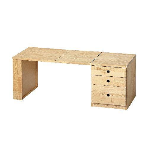 クロシオ 【完成品】57637 国産 天然木折りたたみ文机