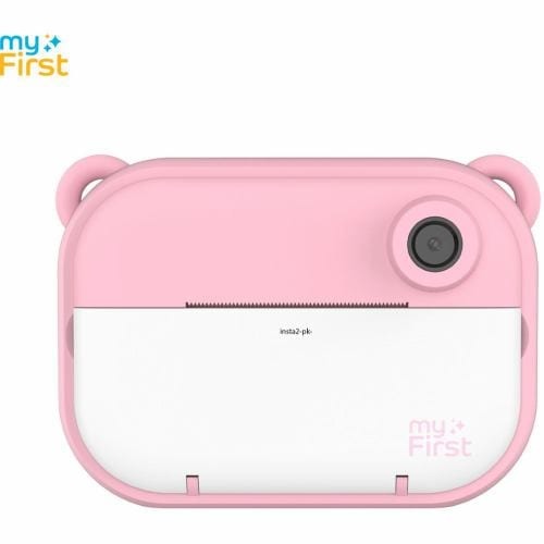 【長期保証付】Oaxis(オアキシス) FC2401SA-PK01 myFirst Camera Insta II ピンク1200万画素 感熱紙ラベルプリンター機能付 動画撮影 microSD4GB付_1