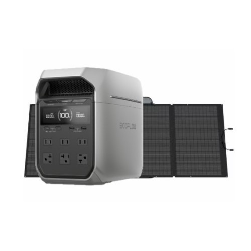 エコフロー(EcoFlow) EcoFlow EFDELTA3P-JP DELTA 3 Plus ポータブル電源 1024Wh + SOLAR400W-JP 400Wソーラーパネルセット