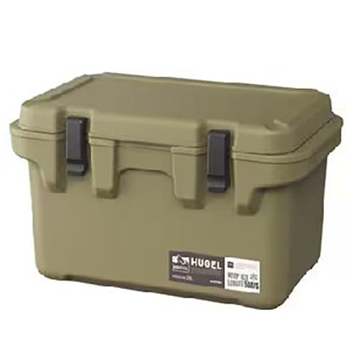 アイリスオーヤマ(Iris Ohyama) TC-20 カーキ HUGEL クーラーボックス 20L