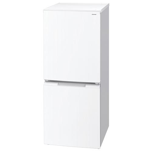 長期保証付】シャープ(SHARP) SJ-D15P-W マットホワイト 2ドア冷蔵庫