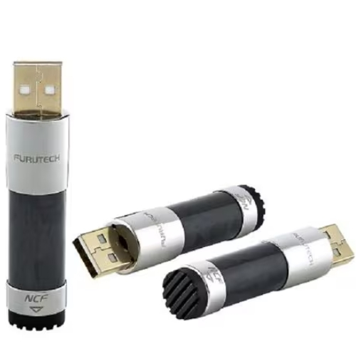 フルテック(FURUTECH) NCF Clear Line-USB USBオプティマイザー 24K金メッキ非磁性USBコネクタを搭載の通販は