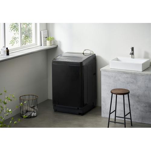 アイリスオーヤマ(Iris Ohyama) ITW-80B01-B ブラック 全自動洗濯機 8.0kg