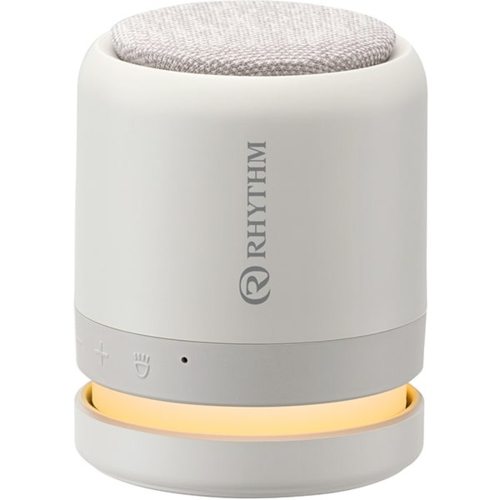 【長期保証付】RHYTHM(リズム) 9YYA30RH08 ライトグレー MAGSPEAKER DUO マグネット付 防水ポータブルステレオスピーカー Bluetooth対応_5
