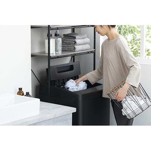 【長期保証付】アイリスオーヤマ(Iris Ohyama) IAW-T504-B ブラック 全自動洗濯機 5.0kg