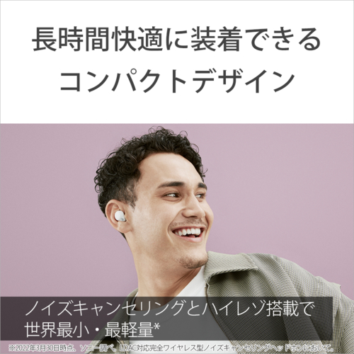ソニー(SONY) WF-LS900N-W ホワイト LinkBuds S 完全ワイヤレスイヤホン_2