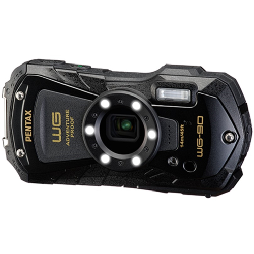 【長期間言いはなつ付】ペンタックス(PENTAX) WG-90 黒いこと 雨合羽コンパクトデジタルカメラ