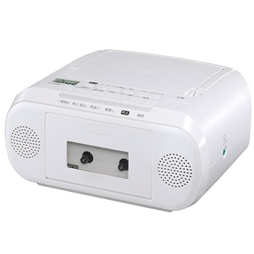 東芝(TOSHIBA) TY-CDM2 W CDラジオカセットレコーダー