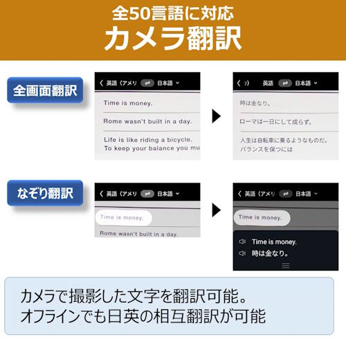 【長期保証付】iFLYTEK(アイフライテック) iFLYTEK Smart Translator オフライン対応翻訳機_3
