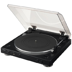 【長期保証付】DENON(デノン) DP-200USB-K ブラック フルオートプレーヤーシステム