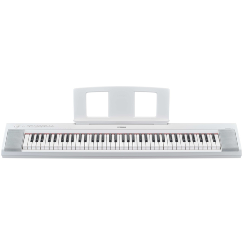 ヤマハ(YAMAHA) NP-35WH ホワイト piaggero ピアジェーロ 電子キーボード 76鍵盤_1