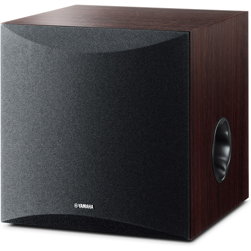 【長期保証付】ヤマハ(YAMAHA) NS-SW050-MB ウォルナット サブウーファー