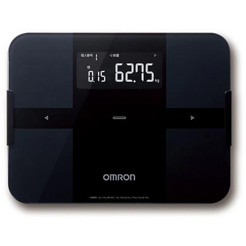 【長期保証付】オムロン(OMRON) KRD-608T2-BK ブラック 体重体組成計 カラダスキャン