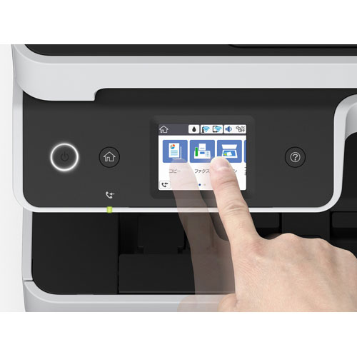 【長期保証付】エプソン(EPSON) エコタンク搭載モデル PX-M270FT モノクロインクジェット複合機 A4対応 FAX搭載_2
