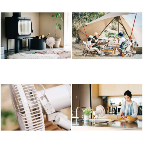【長期5年保証付】シロカ siroca SF-PC171-C(サンドベージュ) DCコードレス扇風機 ANDON(アンドン) FAN リモコン付_1