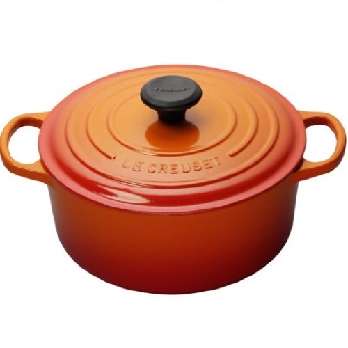 LE CREUSET 鋳鉄製フライパン 26cm オレンジ LE CREUSET 鋳鉄製フライパン 26cm オレンジ - メルカリ