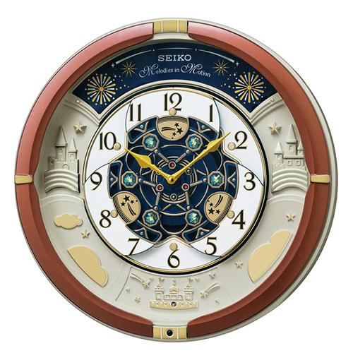 セイコー(SEIKO) RE601B 茶メタリック からくり・アミューズ 掛時計_1