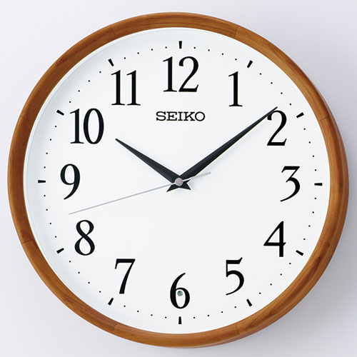セイコー(SEIKO) KX264B パイン・茶木地塗装 電波掛け時計