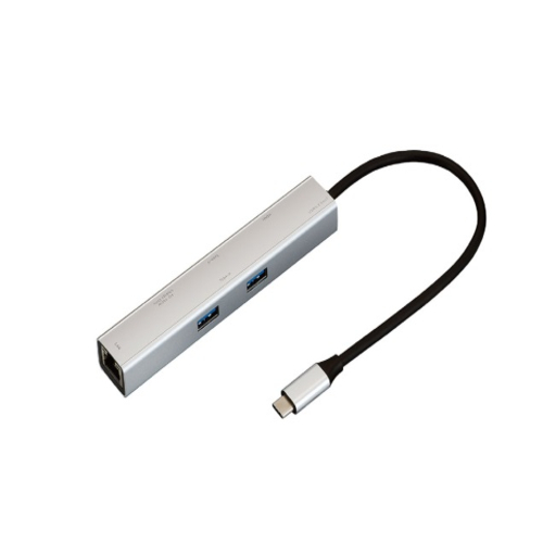 ナカバヤシ UD-C07SL シルバー Type-C 6in1 スリムドッキングステーション 5,284円