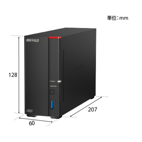 バッファロー(BUFFALO) LS710D0601 LinkStation 2.5GbE搭載 DTCP-IP対応 NAS 1ドライブ 6TB_2