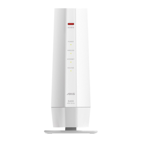 バッファロー(BUFFALO) WSR-5400AX6P-WH ホワイト Wi-Fi 6 対応
