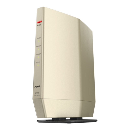 バッファロー(BUFFALO) WSR-6000AX8P-CG シャンパンゴールド Wi-Fi 6 