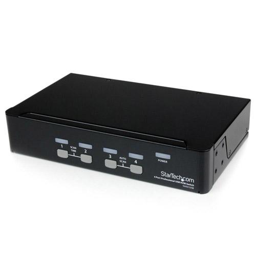StarTech(スターテック) SV431USB 4ポート VGA対応USB接続KVMスイッチ USBハブ内蔵