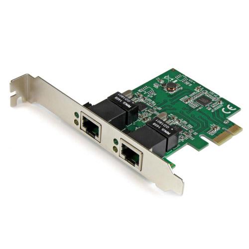 StarTech(スターテック) ST1000SPEXD4 ギガビットイーサネット x2 PCIe NIC LANカード 9,375円