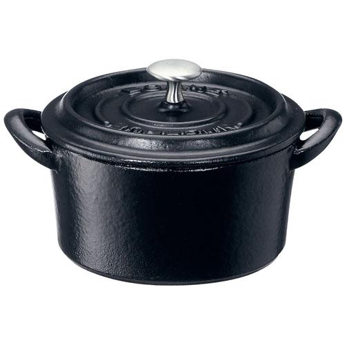 イシガキ産業 ボンボネール ココット IH対応 両手鍋 22cm 3621 ブラック