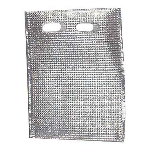 新日本ケミカル・オーナメント工業 保冷・保温袋 アルバック平袋 持ち手付 50枚入 Mサイズ