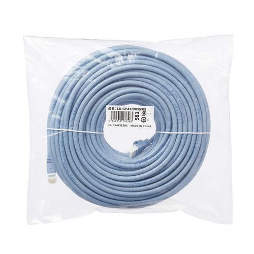 エレコム(ELECOM) LD-GPAT/BU30/RS ブルー Cat6a LANケーブル 30m_2